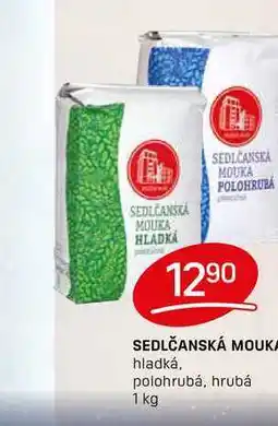 Flop SEDLČANSKÁ MOUKA hladká, polohrubá, hrubá 1 kg nabídka
