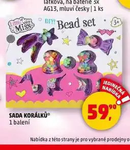 Penny Market SADA KORÁLKŮ, 1 balení nabídka