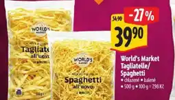 Albert World's Market Tagliatelle/ Spaghetti nabídka