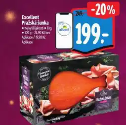 Albert Excellent Pražská šunka nabídka