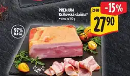 Albert PREMIUM Královská slanina nabídka