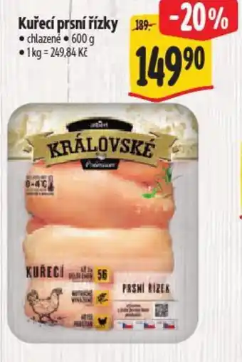 Kuřecí prsní řízky