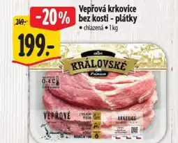 Albert Vepřová krkovice bez kosti - plátky nabídka
