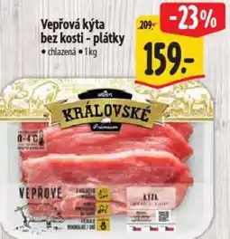 Albert Vepřová kýta bez kosti - plátky nabídka