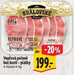 Albert Vepřová pečeně bez kostí-plátky nabídka
