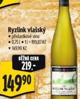 Albert Ryzlink vlašský nabídka