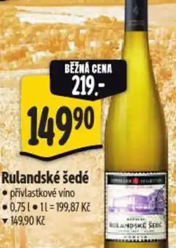 Albert Rulandské šedé nabídka