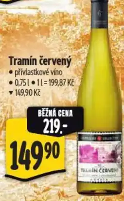 Albert Tramín červený nabídka