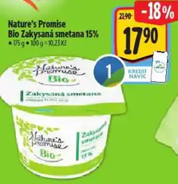 Albert Nature's Promise Bio Zakysaná smetana 15% nabídka