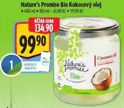 Albert Nature's Promise Bio Kokosový olej nabídka