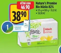 Albert Nature's Promise Bio Máslo 82% nabídka