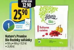 Albert Nature's Promise Bio Rozinky sultánky nabídka