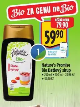 Albert Nature's Promise Bio Datlový sirup nabídka