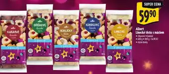 Albert Albert Linecké těsto s máslem nabídka