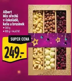 Albert Albert Mix ořechů v čokoládě, kešu a brusinek nabídka