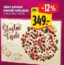 Albert Albert Adventní kalendář suché plody nabídka