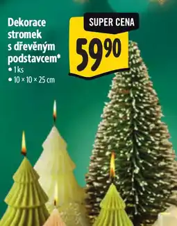 Albert Dekorace stromek s dřevěným podstavcem nabídka