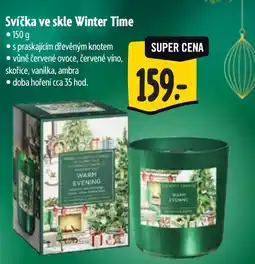 Albert Svíčka ve skle Winter Time nabídka