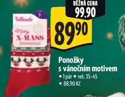 Albert Ponožky s vánočním motivem nabídka