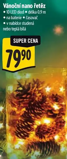 Albert Vánoční nano řetěz nabídka