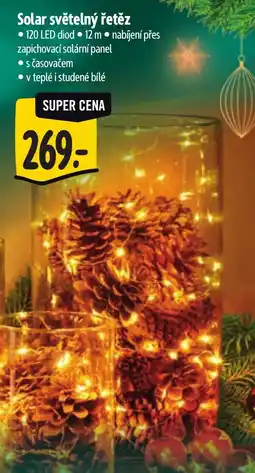 Albert Solar světelný řetěz nabídka