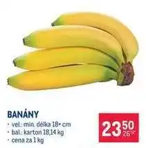 Makro Banány nabídka