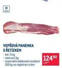 Makro VEPŘOVÁ PANENKA S ŘETÍZKEM nabídka