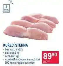 Makro Kuřecí stehna nabídka
