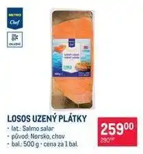Makro Losos uzený plátky nabídka
