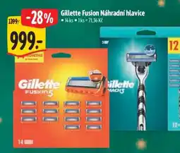 Albert Gillette Fusion náhradní hlavice nabídka
