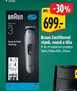 Albert Braun Zastřihovač vlasů, vousů a těla nabídka