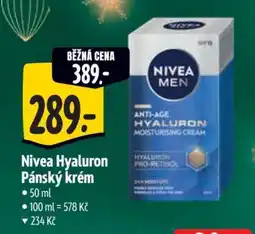 Albert Nivea Hyaluron Pánský krém nabídka
