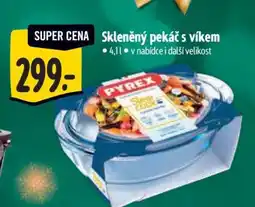 Albert Skleněný pekáč s víkem nabídka