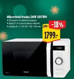 Albert Mikrovlnná trouba SMW 5017WH nabídka