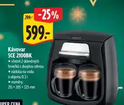 Albert Kávovar SCE 2100BK nabídka