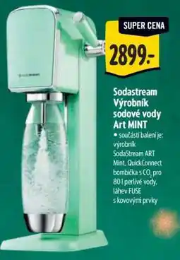 Albert Sodastream Výrobník sodové vody Art MINT nabídka