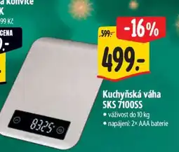 Albert Kuchyňská váha SKS 7100SS nabídka