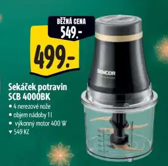 Albert Sekáček potravin SCB 4000BK nabídka