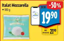 Albert ITALAT Mozzarella nabídka