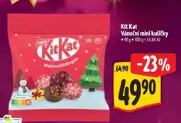 Albert Kit Kat Vánoční mini kuličky nabídka