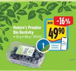 Albert Nature’s Promise Bio Borůvky nabídka