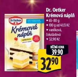 Albert Dr. Oetker Krémová náplň nabídka