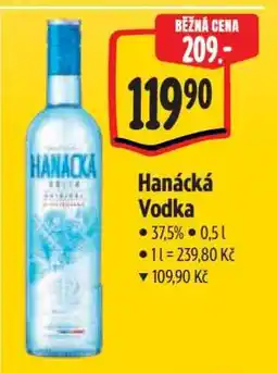 Albert Hanácká Vodka nabídka