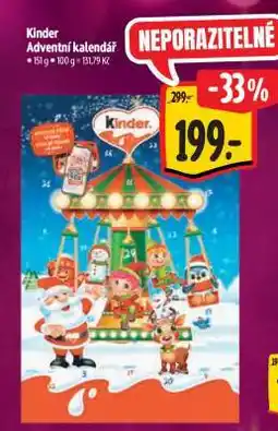 Albert KINDER ADVENTNÍ KALENDÁŘ nabídka