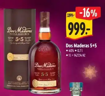 Albert Dos Maderas 5+5 nabídka