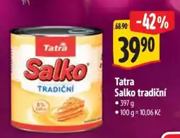 Albert Tatra Salko tradiční nabídka