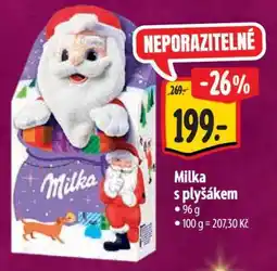 Albert Milka s plyšákem nabídka