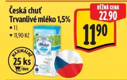 Albert Česká chuť Trvanlivé mléko 1,5% nabídka