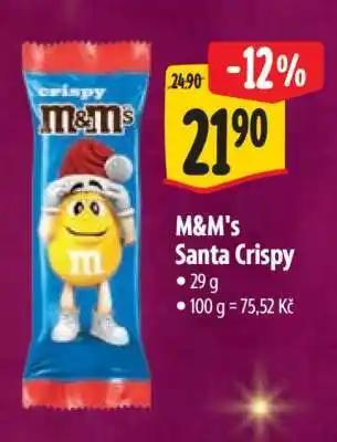 Albert M&M's Santa Crispy nabídka