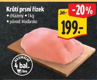 Albert Krůtí prsní řízek nabídka